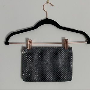 Silky-Smooth - Metal Fabric - Vintage Clutch